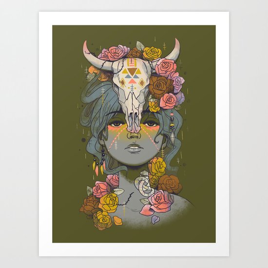 Desert Rose Art Print