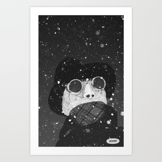 "Excuse me, sir. There's breathing in my barn" Art Print