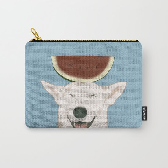 Watermelon doggy smile Carry-All Pouch