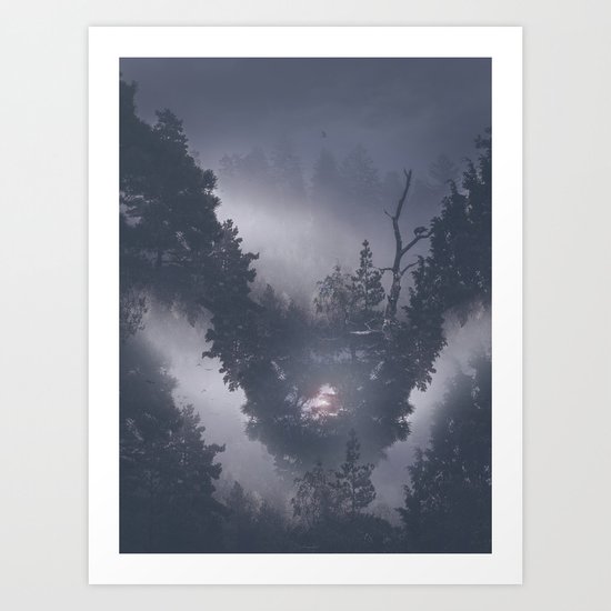 Forest dreams II Art Print