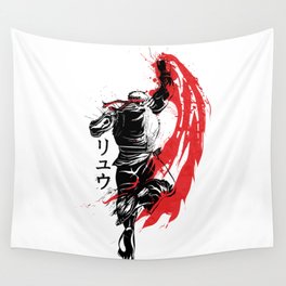 Traditional Fighter Wall Tapestry