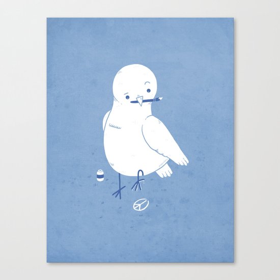 Peaceful painting Canvas Print