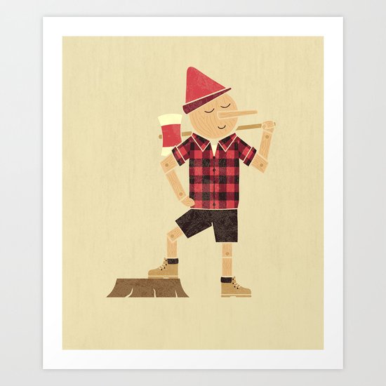 Wrong Guy For The Job Art Print