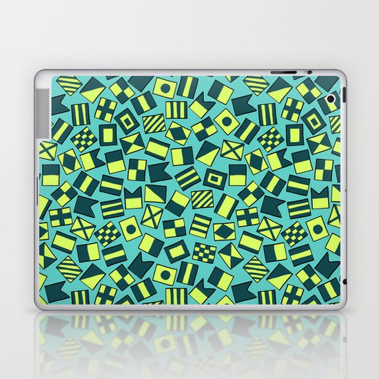 maritime signal i Laptop & iPad Skin