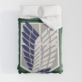 Attack on Titan: Wings Of Freedom Logo Duvet Cover