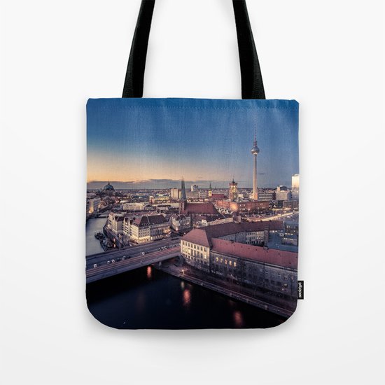 Golden Berlin Tote Bag