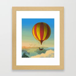 Air balloon Framed Art Print
