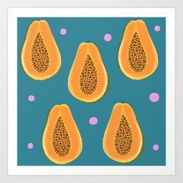 papayas Art Print