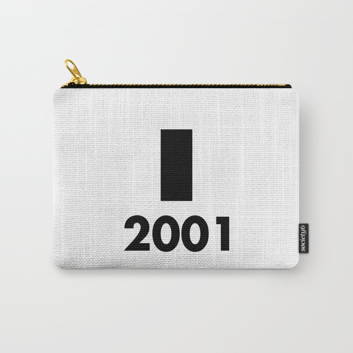 2001: A Minimalist Space Odyssey Carry-All Pouch