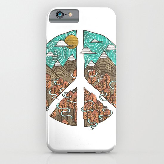 Peaceful Landscape iPhone & iPod Case