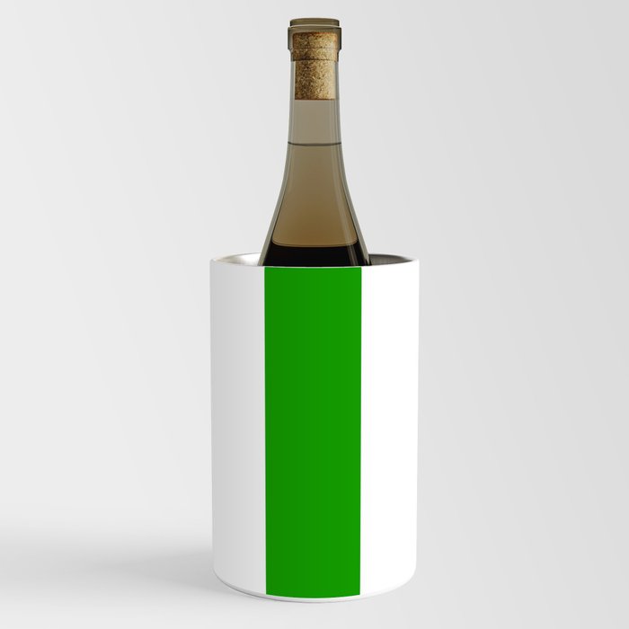 Letter I (Green & White) Wine Chiller