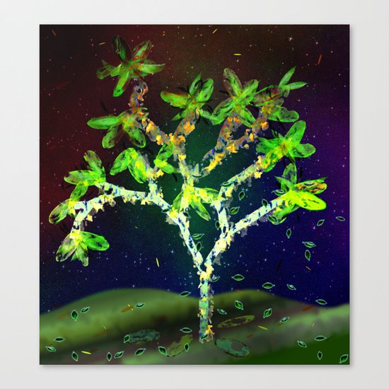 Abstract Tree Canvas Print