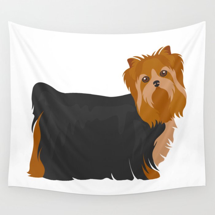 Yorkshire Terrier Wall Tapestry