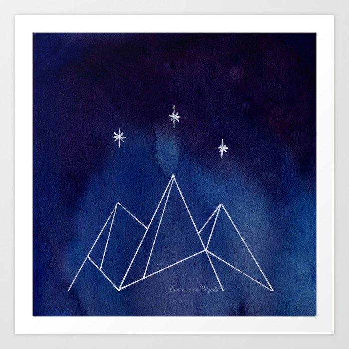 Rhysand Tattoo Art Print By Drawntothepages Society6 High quality rhysand gifts and merchandise. rhysand tattoo art print by drawntothepages