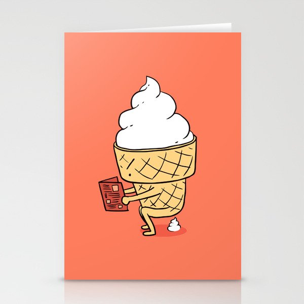 Everyone Poops by ilovedoodle Stationery Cards