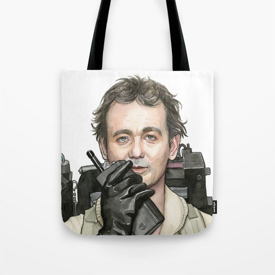 Bill Murray as Peter Venkman from Ghostbusters Tote Bag