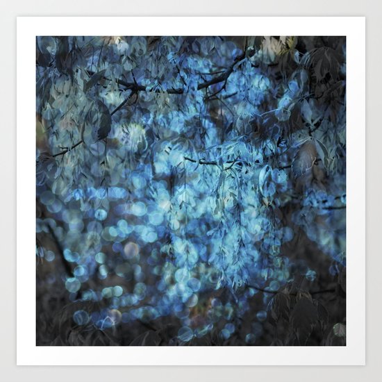 MIDNIGHT SPARKLES Art Print