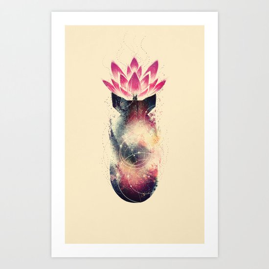 Spirit Bomb Art Print
