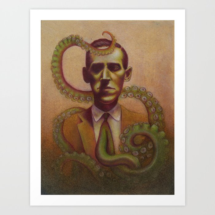 H.P. Lovecraft Art Print