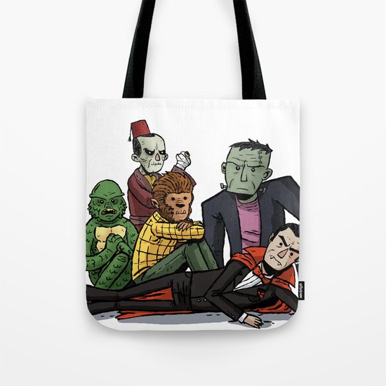 The Universal Monster Club Tote Bag