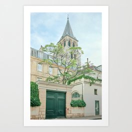 Saint-Germain des Pres Paris  Art Print
