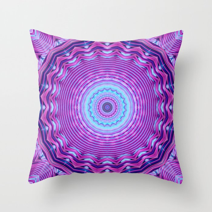 Mandala Find your inner being Throw Pillow