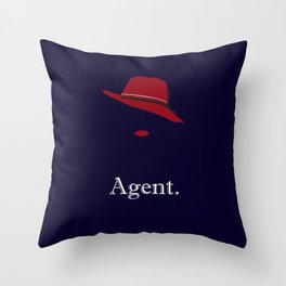 Agent Carter Throw Pillow