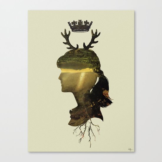 New Fawn Glory Canvas Print