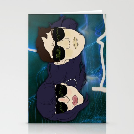 "Reign of Terror" by Virgina McCarthy & Cap Blackard Stationery Cards