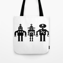 Three Robots by Bruce Gray Tote Bag