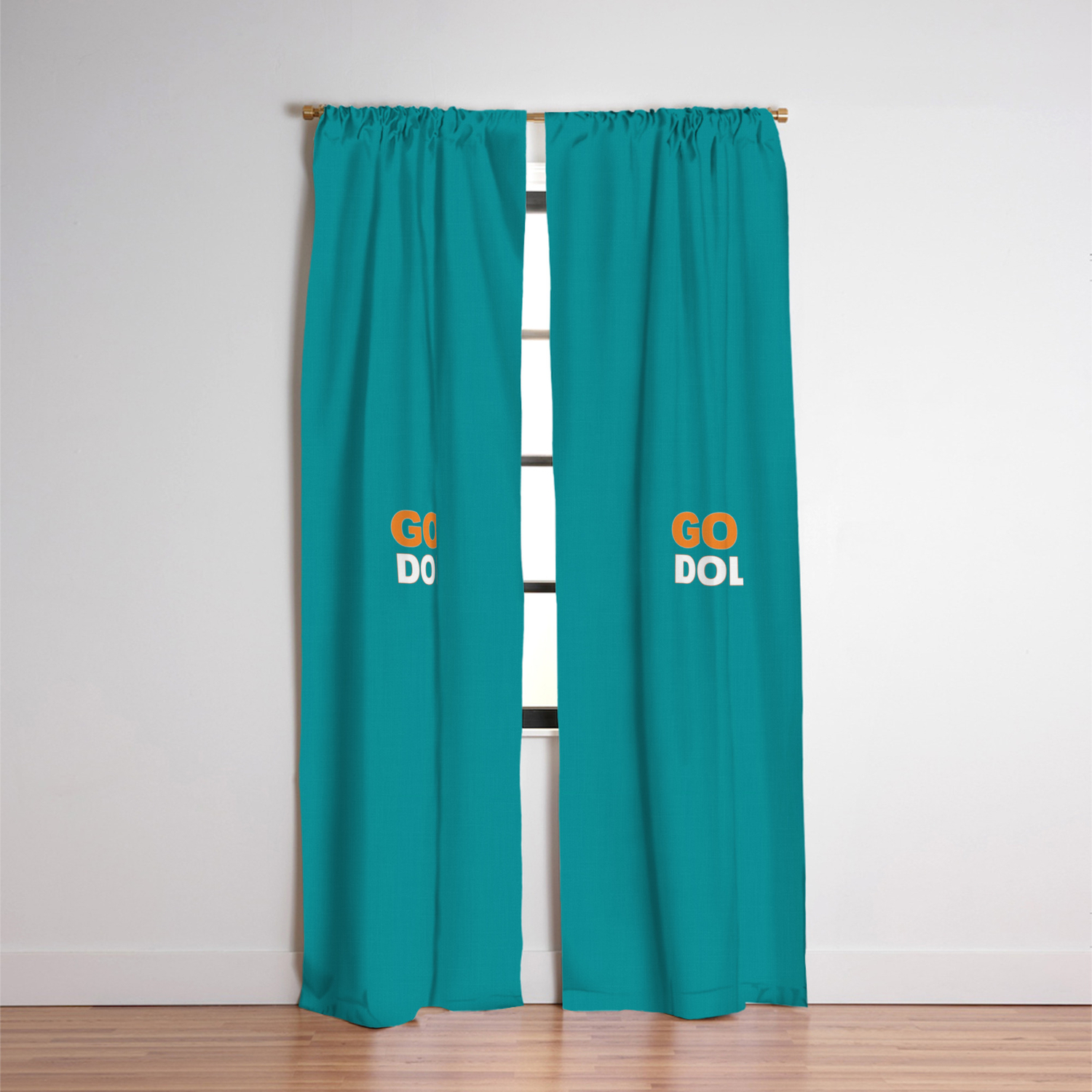 Go Miami Blackout Curtain By Socoart Society6