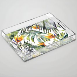 TROPICAL GARDEN Acrylic Tray