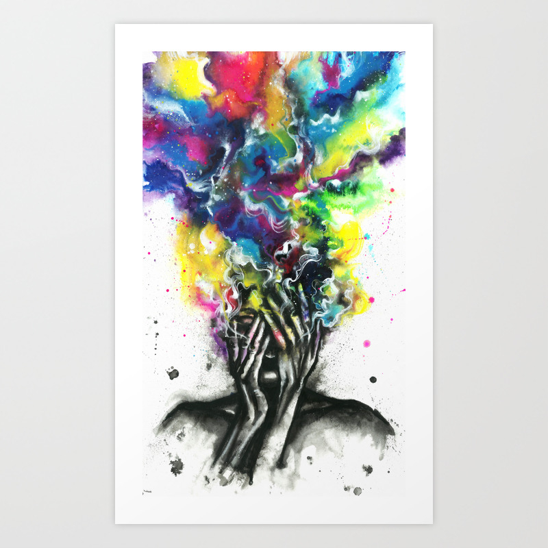 Freedom Of Thought Art Print By Psyca Society6
