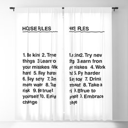 Inspirational Quotes Blackout Curtains Society6