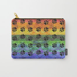 Pawprints Rainbow Spectrum Carry-All Pouch