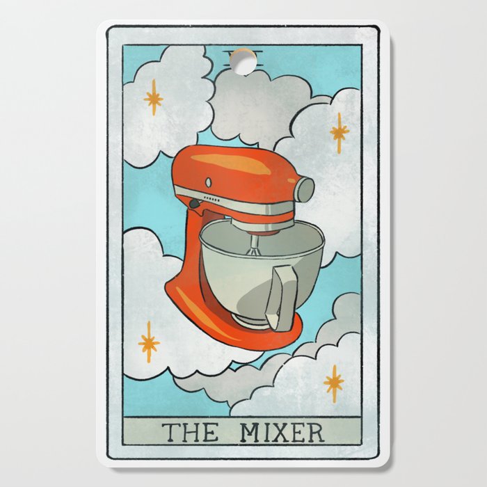 The Mixer | Baker’s Tarot Cutting Board