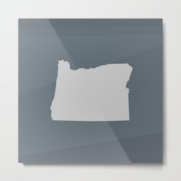 Oregon State Metal Print