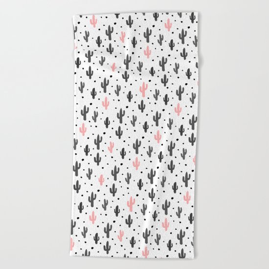 Cactus Beach Towel