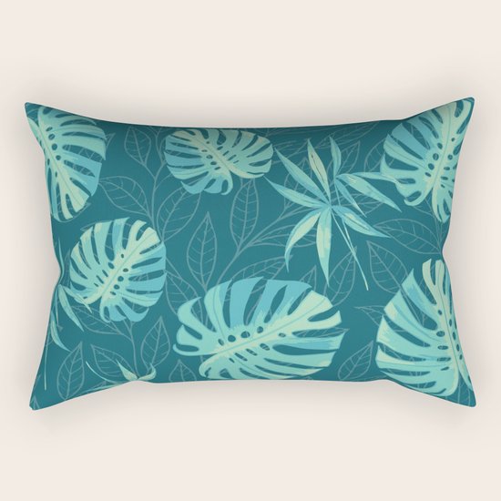 Leaves Rectangular Pillow