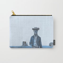 Blue Cowboy Carry-All Pouch