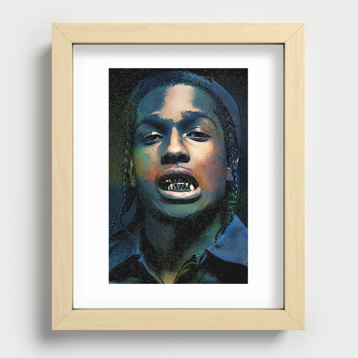 Asap, long live Rocky Recessed Framed Print