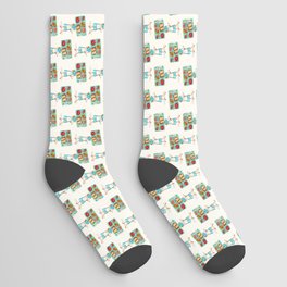 Lunch Lady Pin-Up Socks