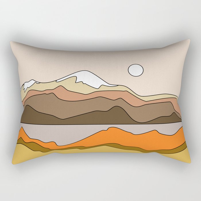 Abstract Landscape 29 Rectangular Pillow