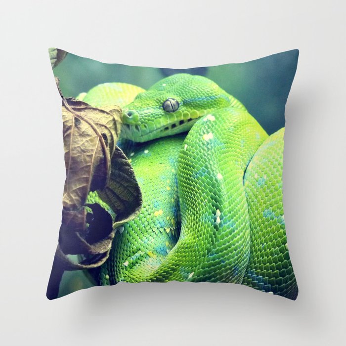 Snake Throw Pillow