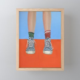 Shoes Framed Mini Art Print