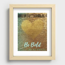 Bold and Beautiful Recessed Framed Print