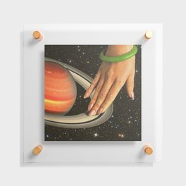 Cosmic Spin - Vinyl Scratch Floating Acrylic Print