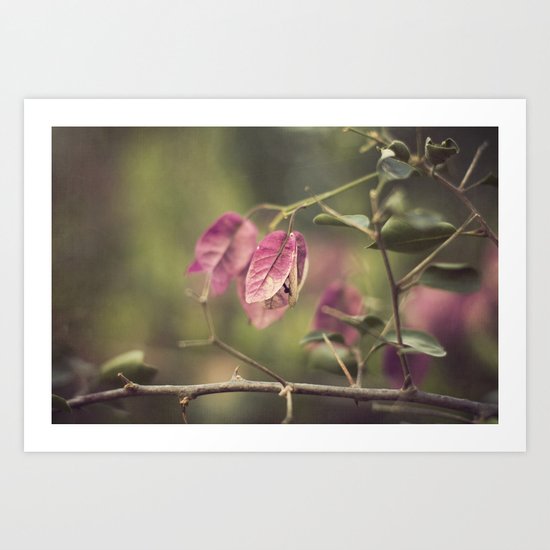 Spring in the city Art Print