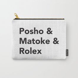 Posho & Carry-All Pouch