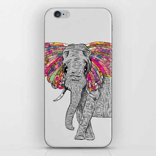 Bella The Happy Butterphant iPhone & iPod Skin